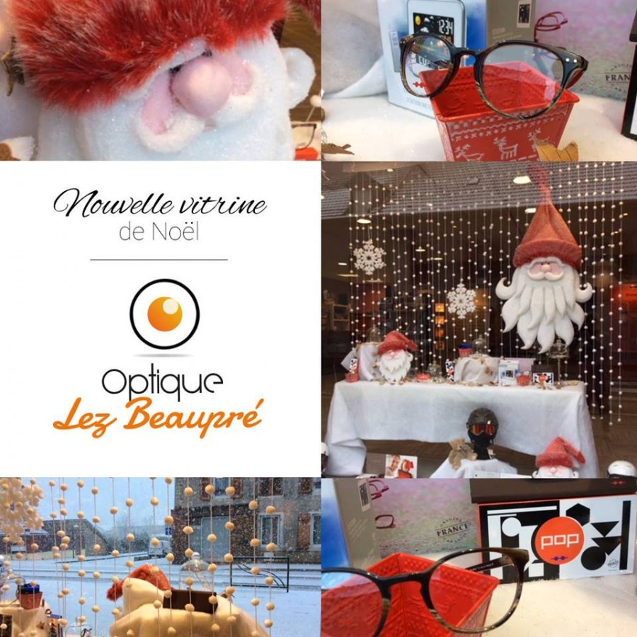 Optique Lez Beaupré aux couleurs de Noël