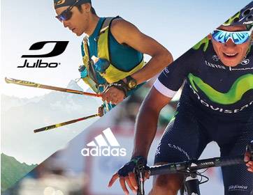 Lunettes de sport Julbo et Adidas